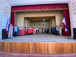 Торжественная церемония вступления в ряды Всероссийского детско-юношеского военно-патриотического общественного движения «ЮНАРМИЯ»