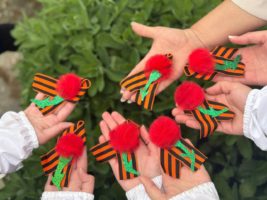 💐Бутоньерки Победы💐
